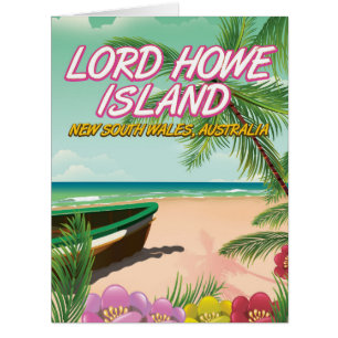 Cartão Lord Howe Island Austrália