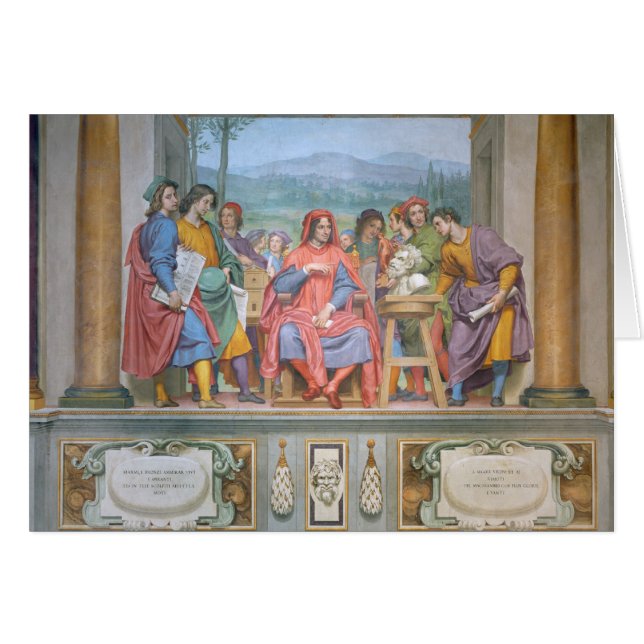 Cartão Lorenzo entre os artistas (Frente Horizontal)