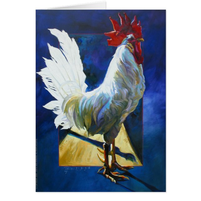 Cartão Lorenzo no azul (Frente)