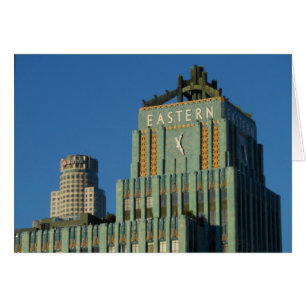 Cartão Los Angeles do centro