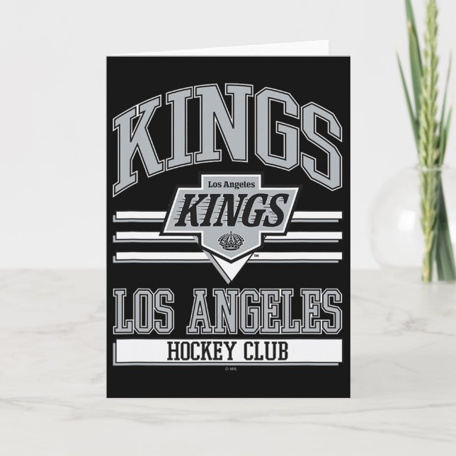 Cartão Los Angeles Kings Hockey Club Dark Heather  (Frente)