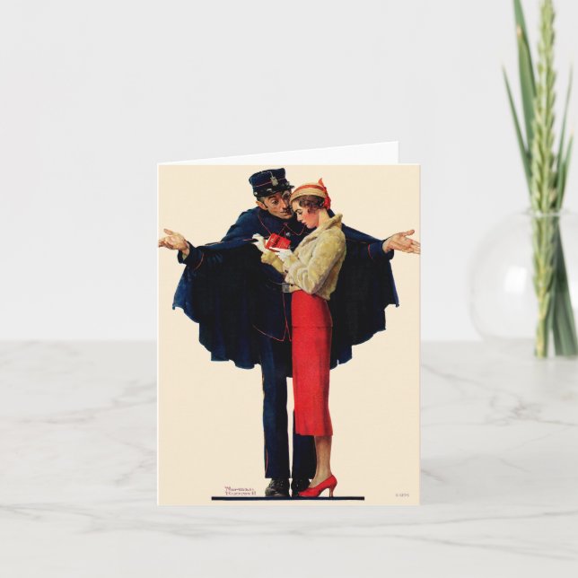 Cartão Lost in Paris (Frente)