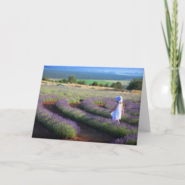 Cartão ~ Lost In Thoughts... ~ (Frente)