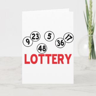 Cartão lottery designs