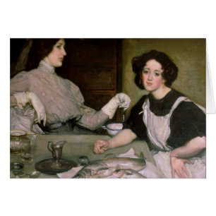 Cartão Lottie e a senhora