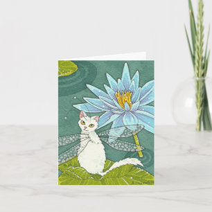 Cartão Lotus catterfly note card