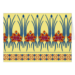 CARTÃO LOTUS NOUVEAU: TARDE DE JULHO