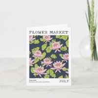 Lotus Water Lily Birth Flower Market (Mercado da F