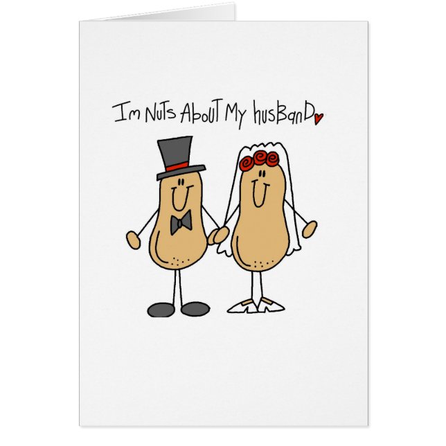 Cartão Loucos sobre meu marido (Frente)