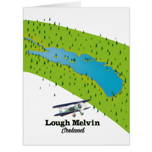 Cartão Lough Melvin Ireland