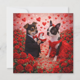 Cartão Louie & Luna Desejam um Dia Muito Especial 3