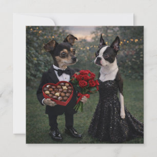 Cartão Louie & Luna desejam um Feliz Dia dos Namorados 1