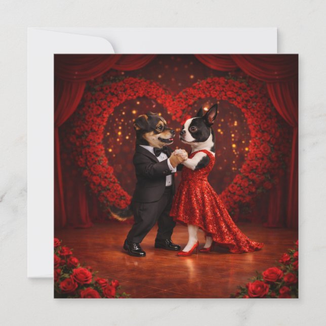 Cartão Louie & Luna Desejam um Feliz Dia dos Namorados 12 (Frente)