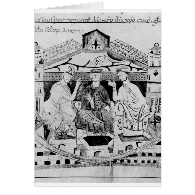 Cartão Louis I o Pious (Frente)
