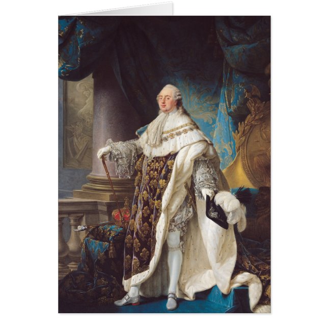 Cartão Louis XVI (Frente)