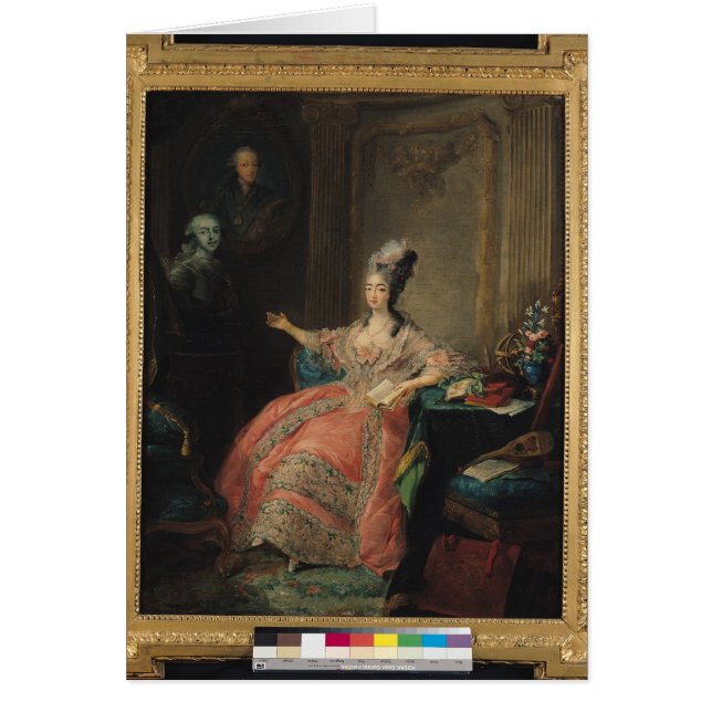 Cartão Louise Marie Josephine do Savoy (Frente)