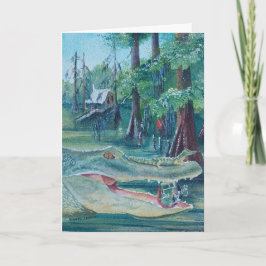 Cartão Louisiana Christmas card