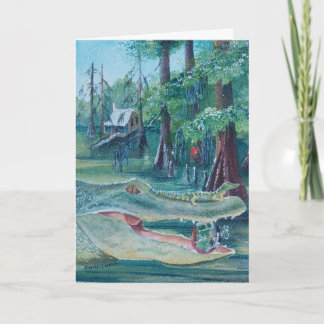 Cartão Louisiana Christmas card