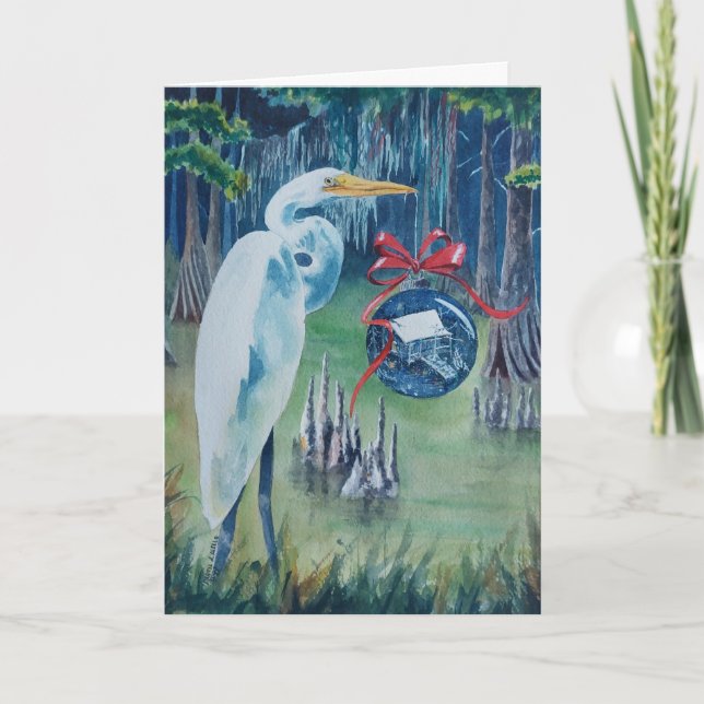 Cartão Louisiana Christmas cards (Frente)