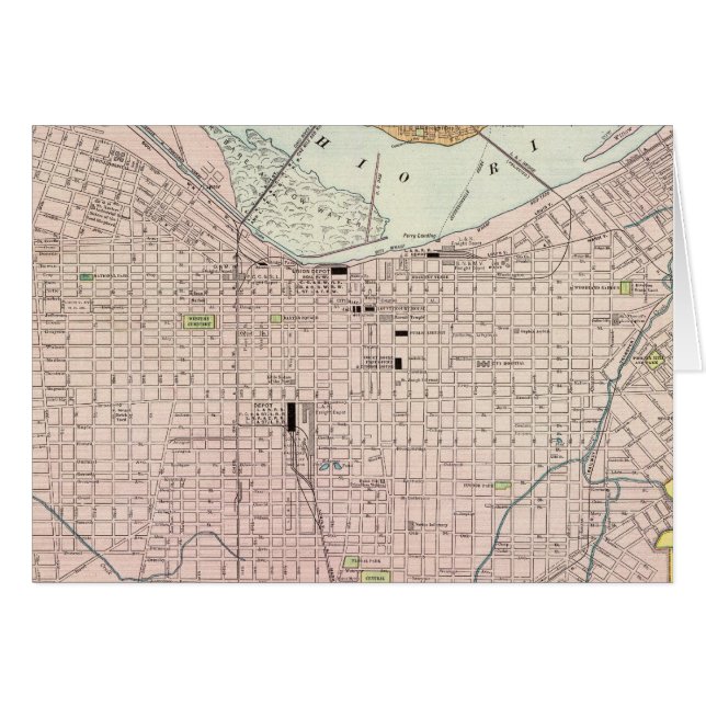 Cartão Louisville, Kentucky (Frente Horizontal)