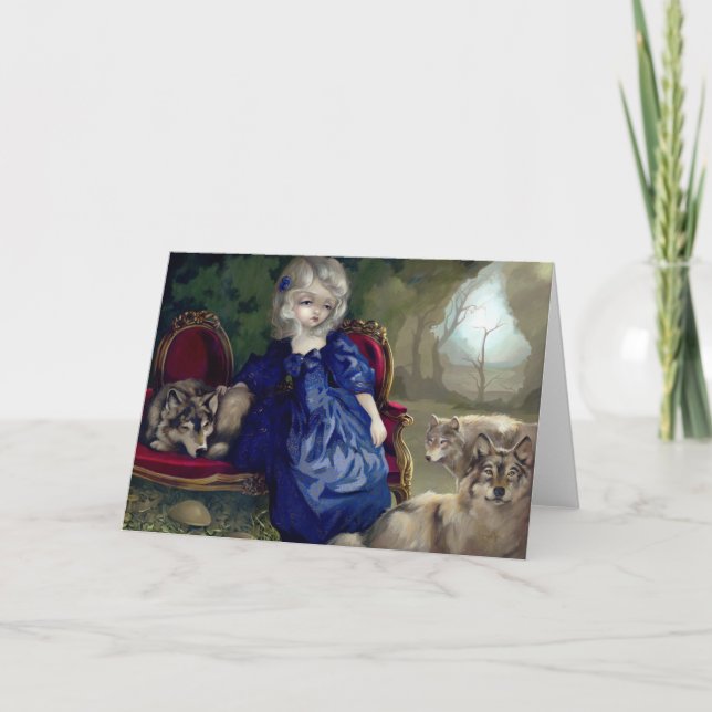 Cartão "Loup-Garou: La Tristesse" (Frente)