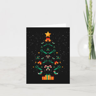 Cartão Louva-a-Deus Louva-Deus Inseto Árvore de Natal Nat