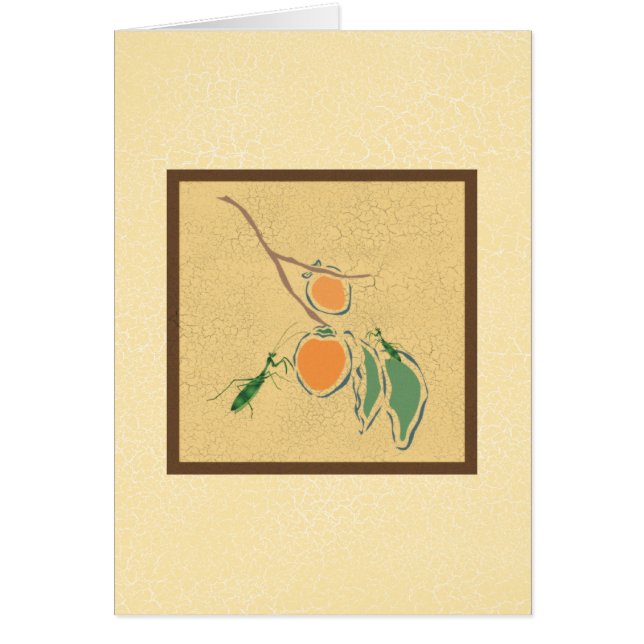 Cartão Louva-a-deus Praying (Frente)