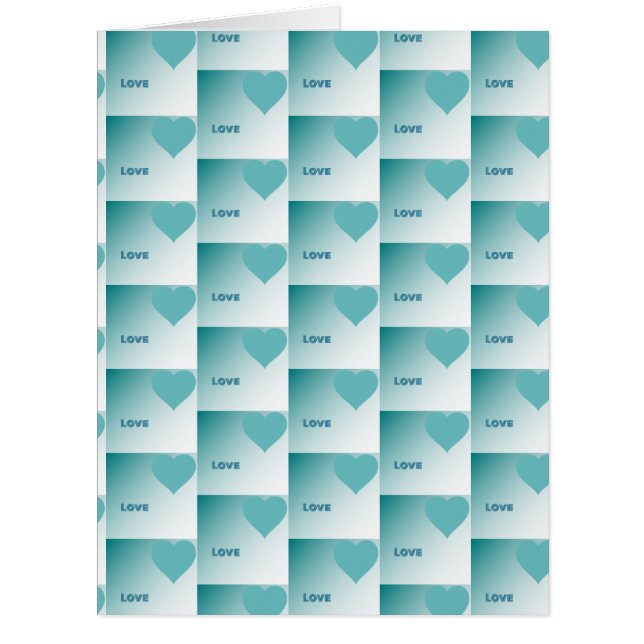 Cartão Love. (Frente)