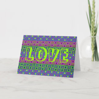 Cartão Love Greeting Card