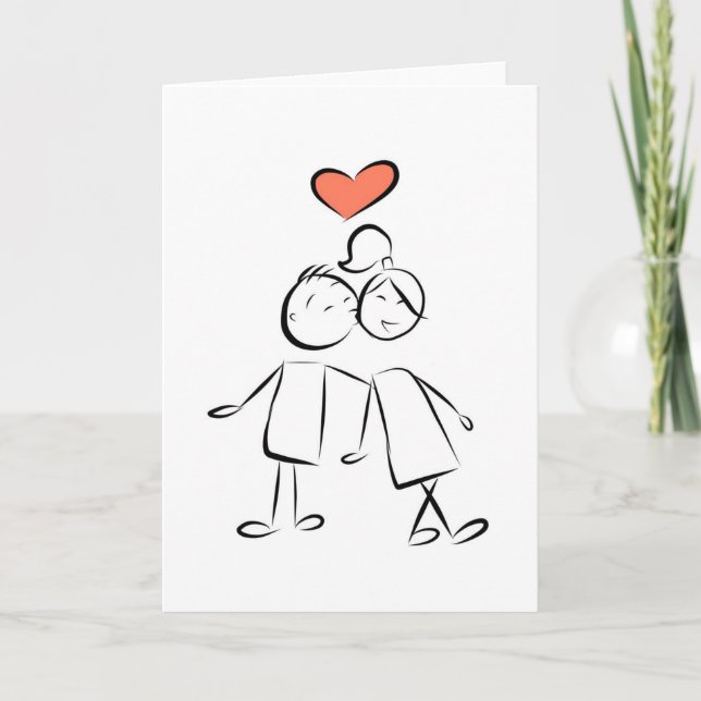 Cartão Love Greeting Card (Frente)