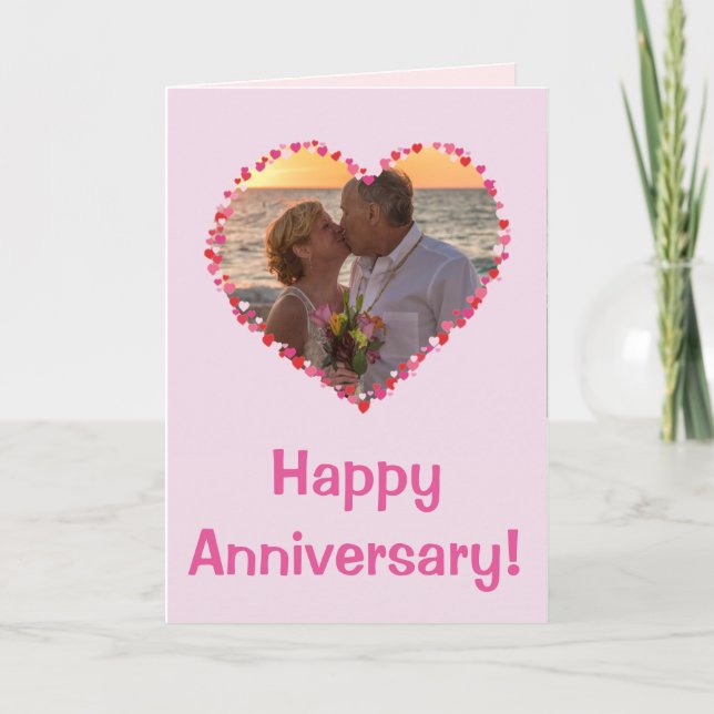 Cartão Love Heart Personalise Card (Frente)