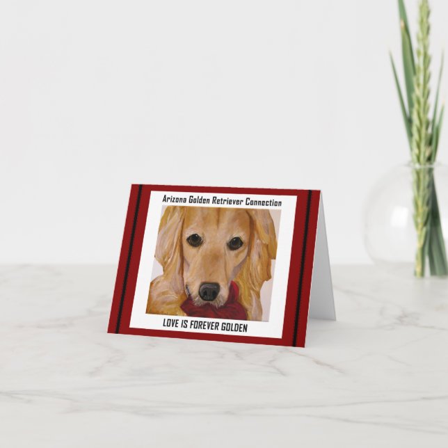 Cartão Love is Forever Golden (Frente)