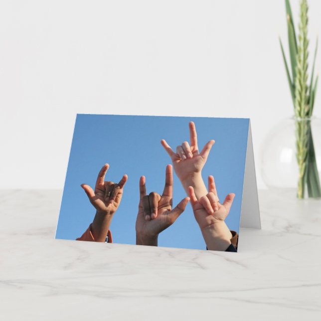 Cartão Love is in the Air! (Frente)