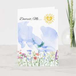 Cartão Love letter to me or someone who needs reassurance