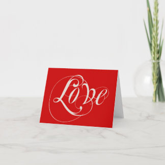 Cartão Love Note Card (Customizable)