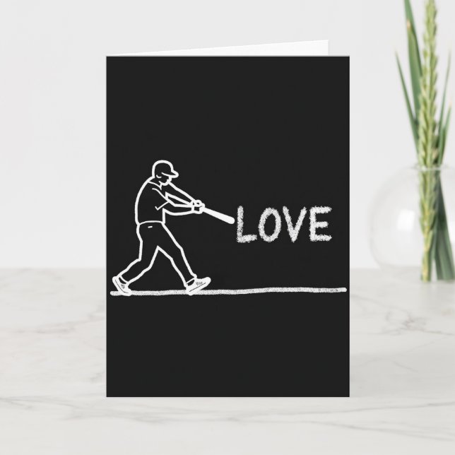 Cartão Love Of The Game Baseball Art Card (Frente)