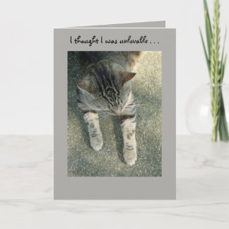 Cartão "Love Rescues" Greeting Card