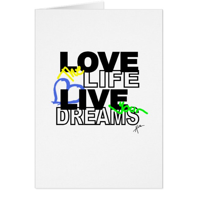 Cartão love vida (Frente)