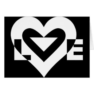 Cartão Love White