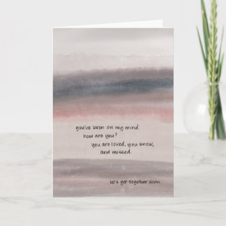 Cartão Loved & Missed