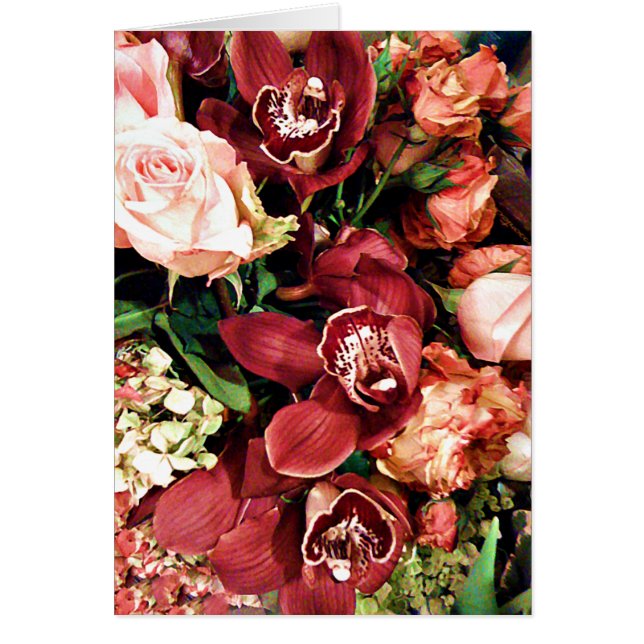 Cartão Lover das Orquídeas_ (Frente)