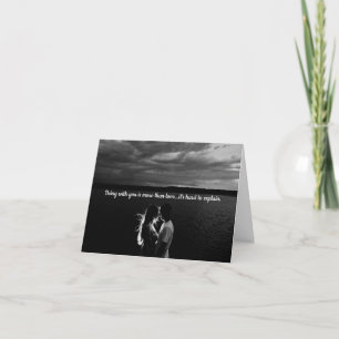 Cartão Lovers Eternal Flame Soulmate Love You Card