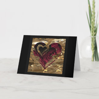 Cartão "Love's A Golden Thing"*