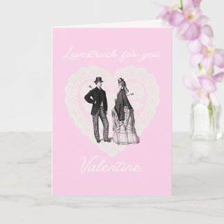 Cartão Lovestruck for you, Valentine Valentine's Day Card
