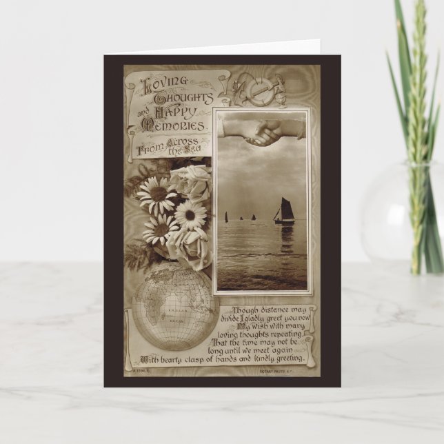 Cartão Loving Thoughts (Frente)