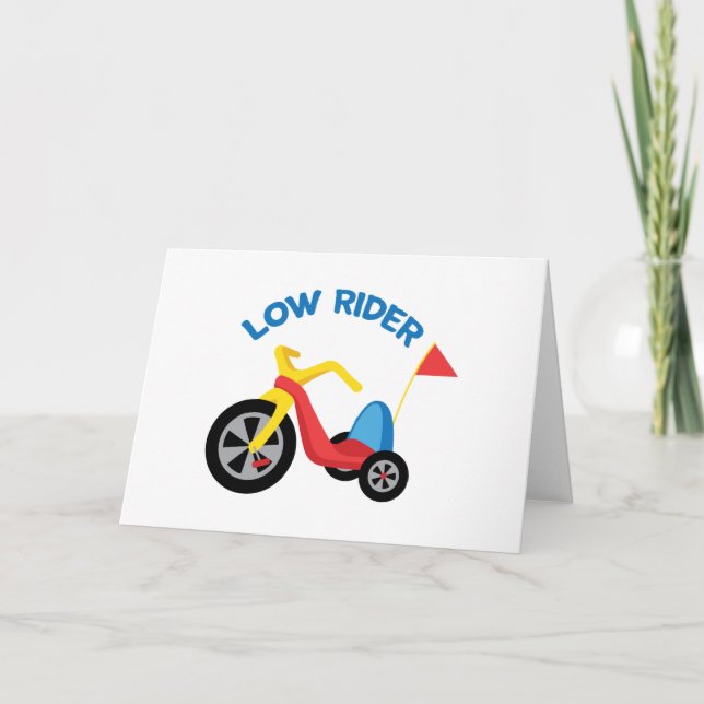 Cartão Low Rider (Frente)