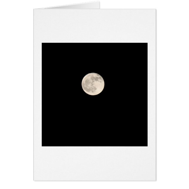 Cartão Lua (Frente)