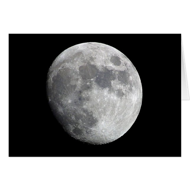 Cartão Lua (Frente Horizontal)