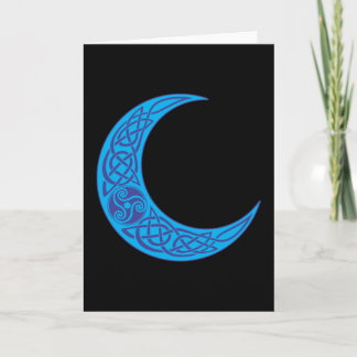 Cartão Lua Azul Celta