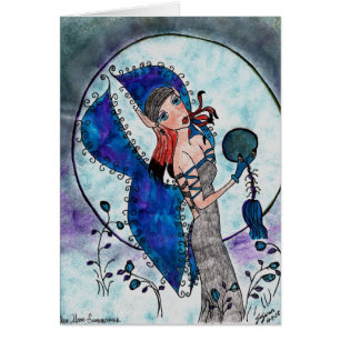 Cartão Lua azul Summoner v1